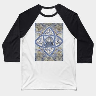 Virgo Celtic Mandala Baseball T-Shirt